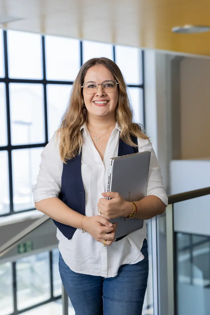 Soumia, miembro del equipo de Boost Air Academy
