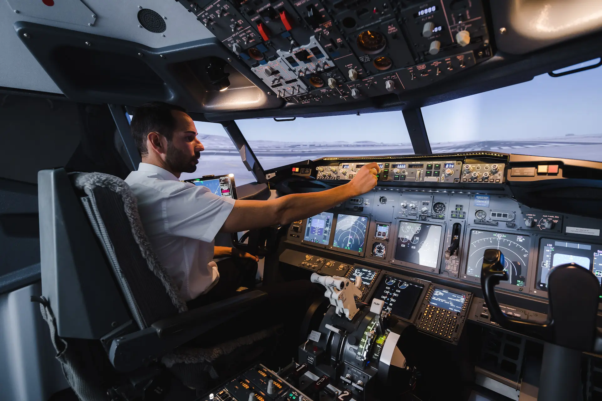 Simulador de vuelo Boeing B737 de Boost Air Academy